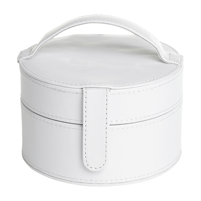 Two Compartment Jewellery Box Ladies Off White / STD / Last Buy - Novelties