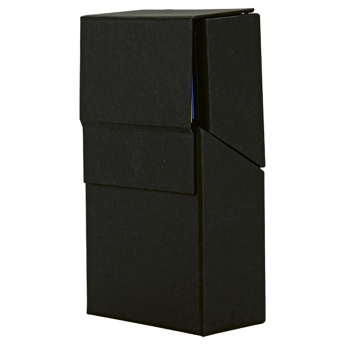 Flip Open Desk Organiser With Sticky Notes Black / STD / Last Buy - Office Accessories