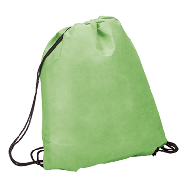BB0001 - Drawstring Bag - Non-Woven Lime / STD / Regular -