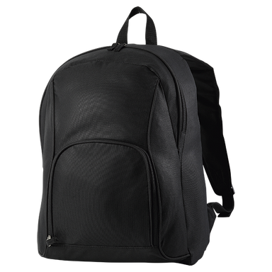 BB0116 - Puffed Front Pocket Backpack Black / STD / Regular