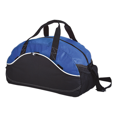 BB0007 - Dual Material Duffel Bag - 600D - Non-Woven Blue /