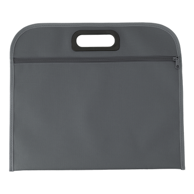 BB6451 - Conference Bag with Black Handle Grey / STD /