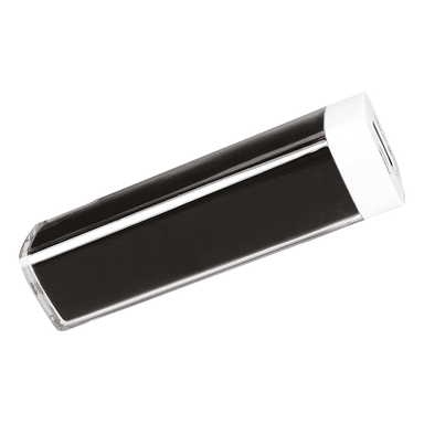 BE0062 - Plastic 2200 mAh Powerbank Black / STD / Regular -