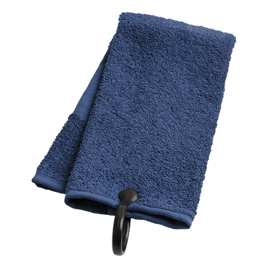 BH0070 - 100% Cotton Golf Towel Navy / STD / Regular -
