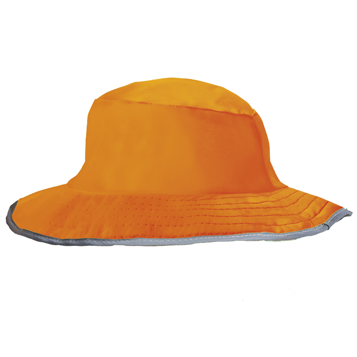 Contract Safety Sun Hat  Orange / STD / Regular -