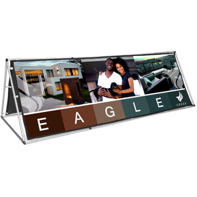 Fade Resistant A-Frame with Fabric Print 3m x 1m - Fade-Resistant Banners