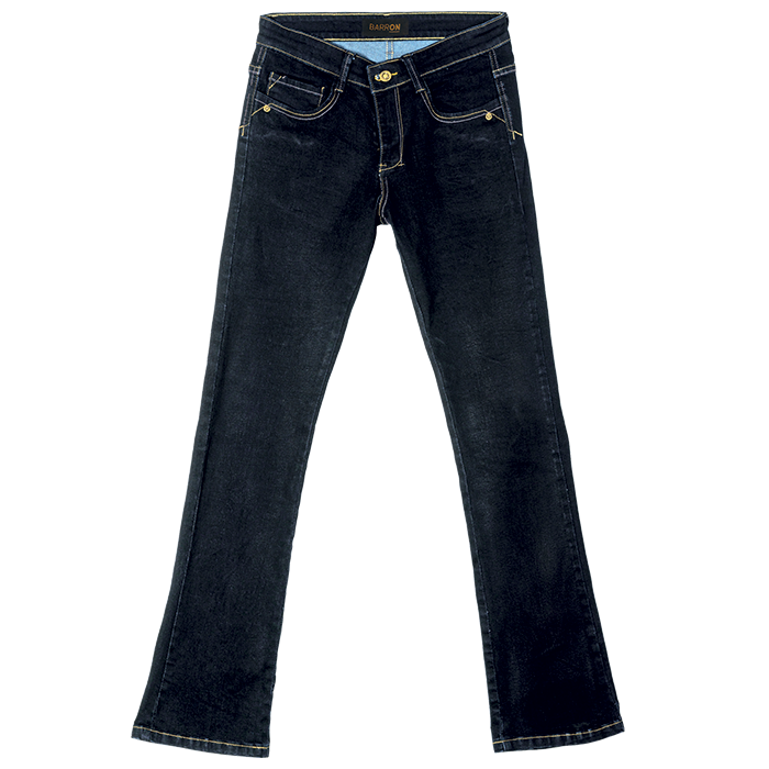 Ladies Eve Stretch Jeans  Black / 28 / Regular -