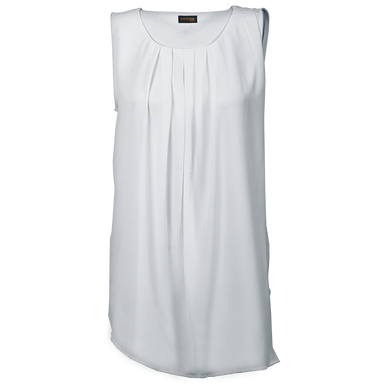 Ladies Lotus Blouse  White / SML / Last Buy -
