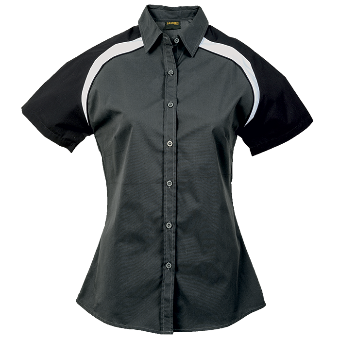 Ladies Raptor Shirt  Granite/Black/White / SML /