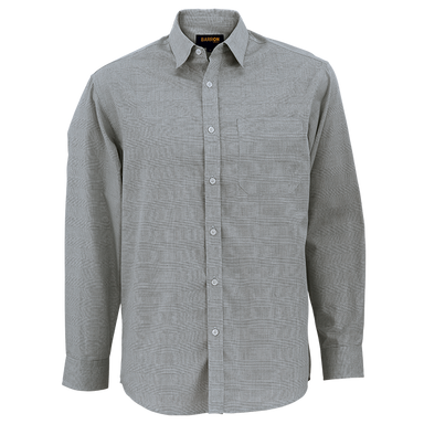 Mens Clifton Check Lounge Long Sleeve Grey / SML /