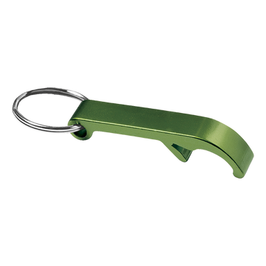 BK8517 - Metal Bottle Opener Keychain Green / STD / Regular