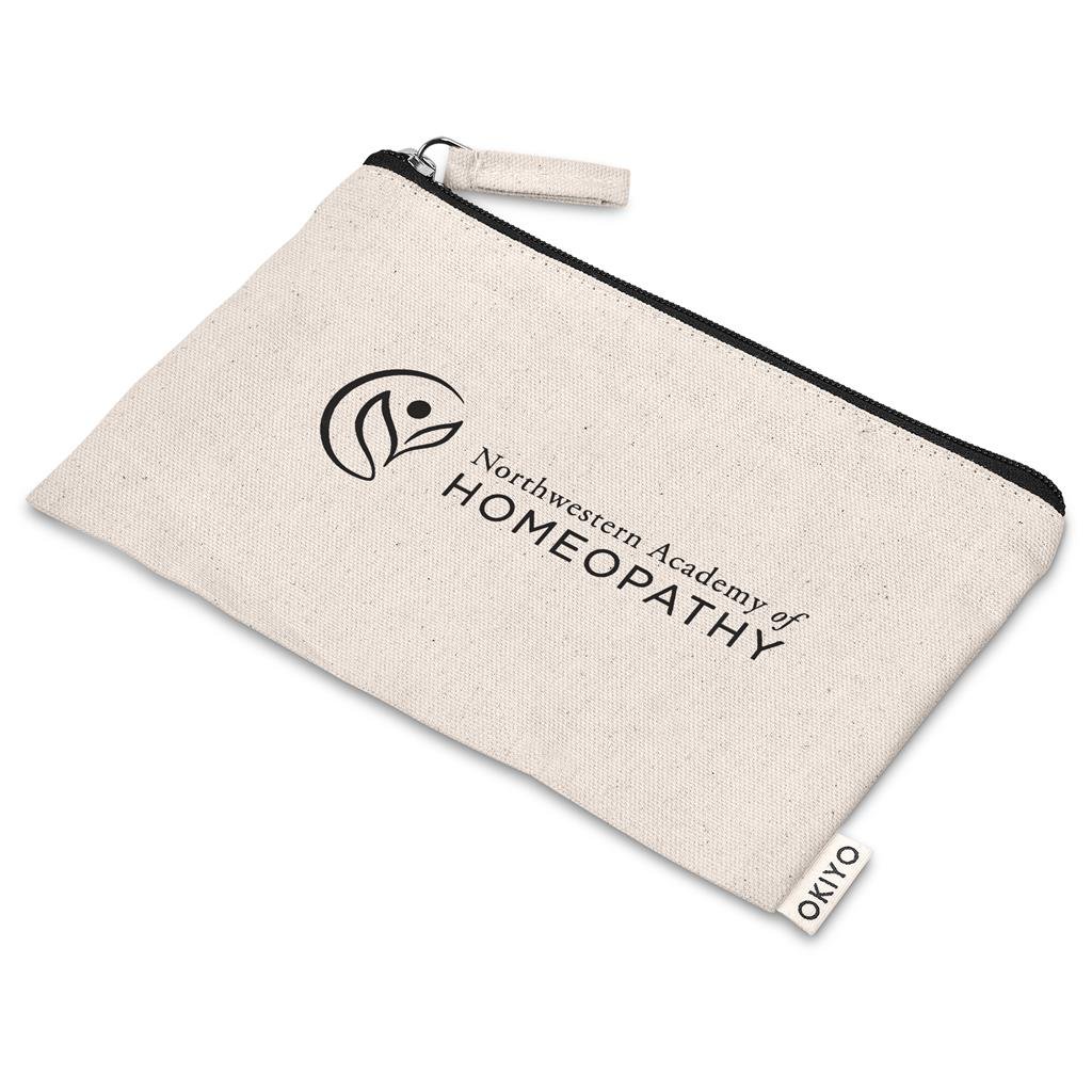 Midori Cotton Pencil Case NATURAL - Pouches,Stationery,Cotton Products,Ideas for School,Ideas Work,Stationery