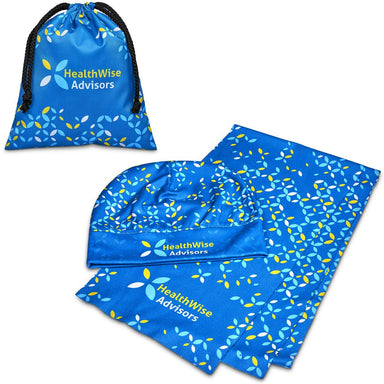 Custom Snug Season Set BLACK - Beanies and Scarves,Custom Scarves