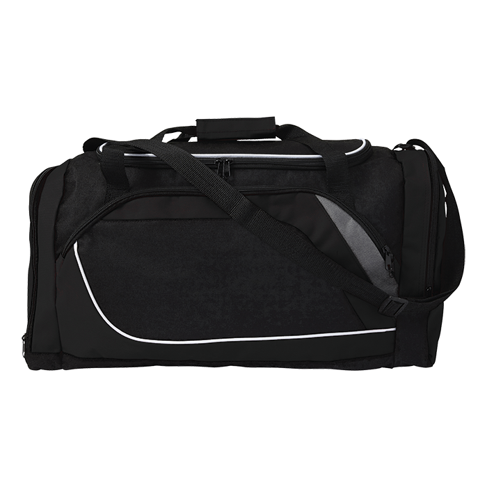 Sports Bag with Shoe Compartment Black / STD / Regular - Bags