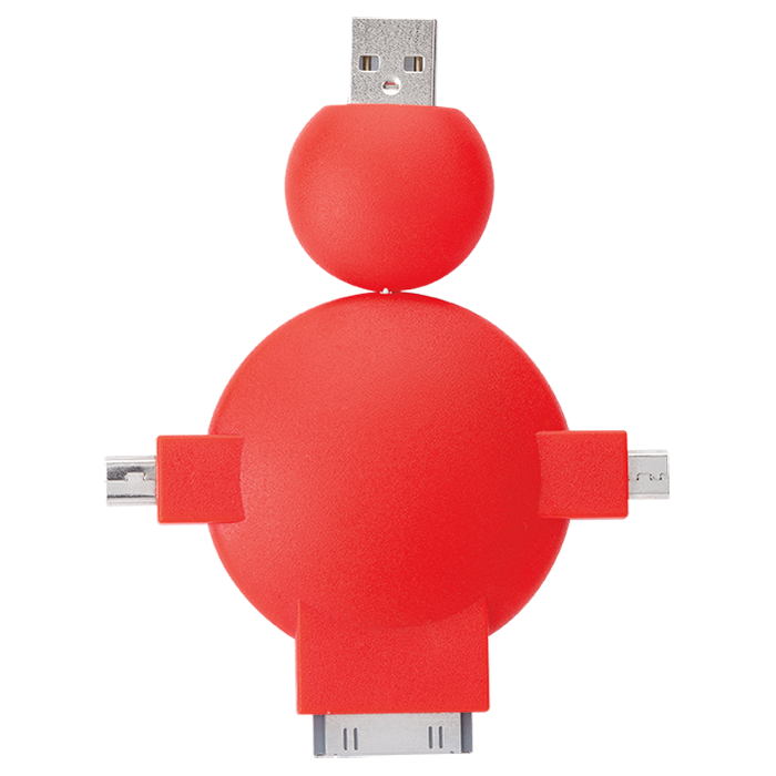 Universal Cell Phone Charger Red / STD / Last Buy - Technology