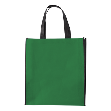 BB0972 - Duotone Non Woven Shopper Green / STD / Regular -