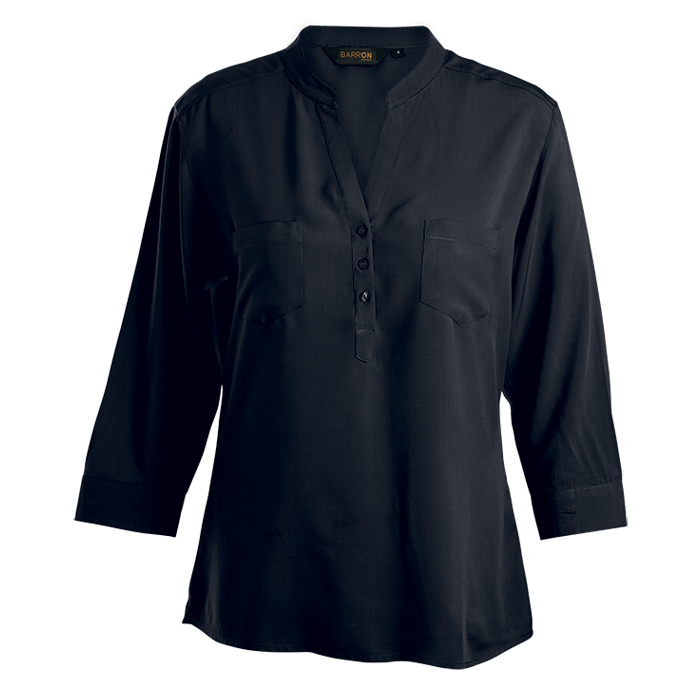 Ladies Oasis Blouse Black / SML / Last Buy -