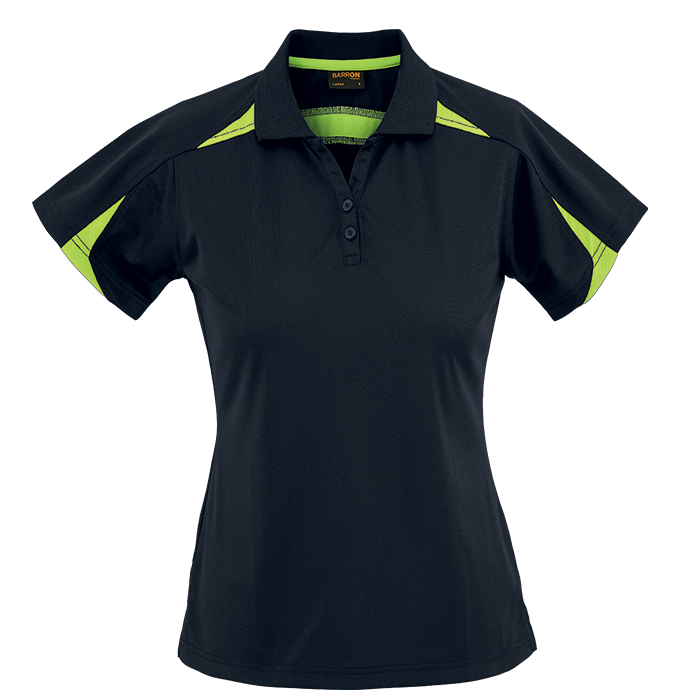 Ladies Solo Golfer Black/Lime / XS / Last Buy - Golf