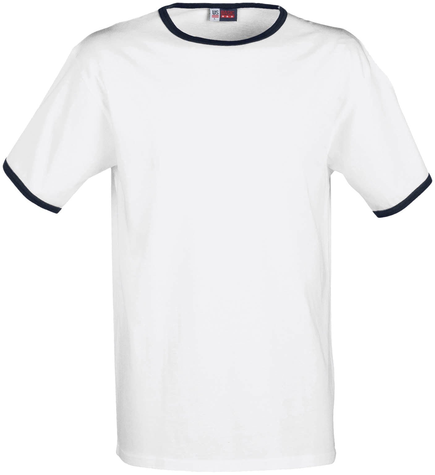 Mens Adelaide Contrast T-Shirt - White Navy 2XL / With / WN