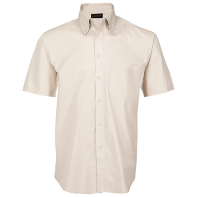 Mens Brushed Cotton Twill Lounge Short Sleeve