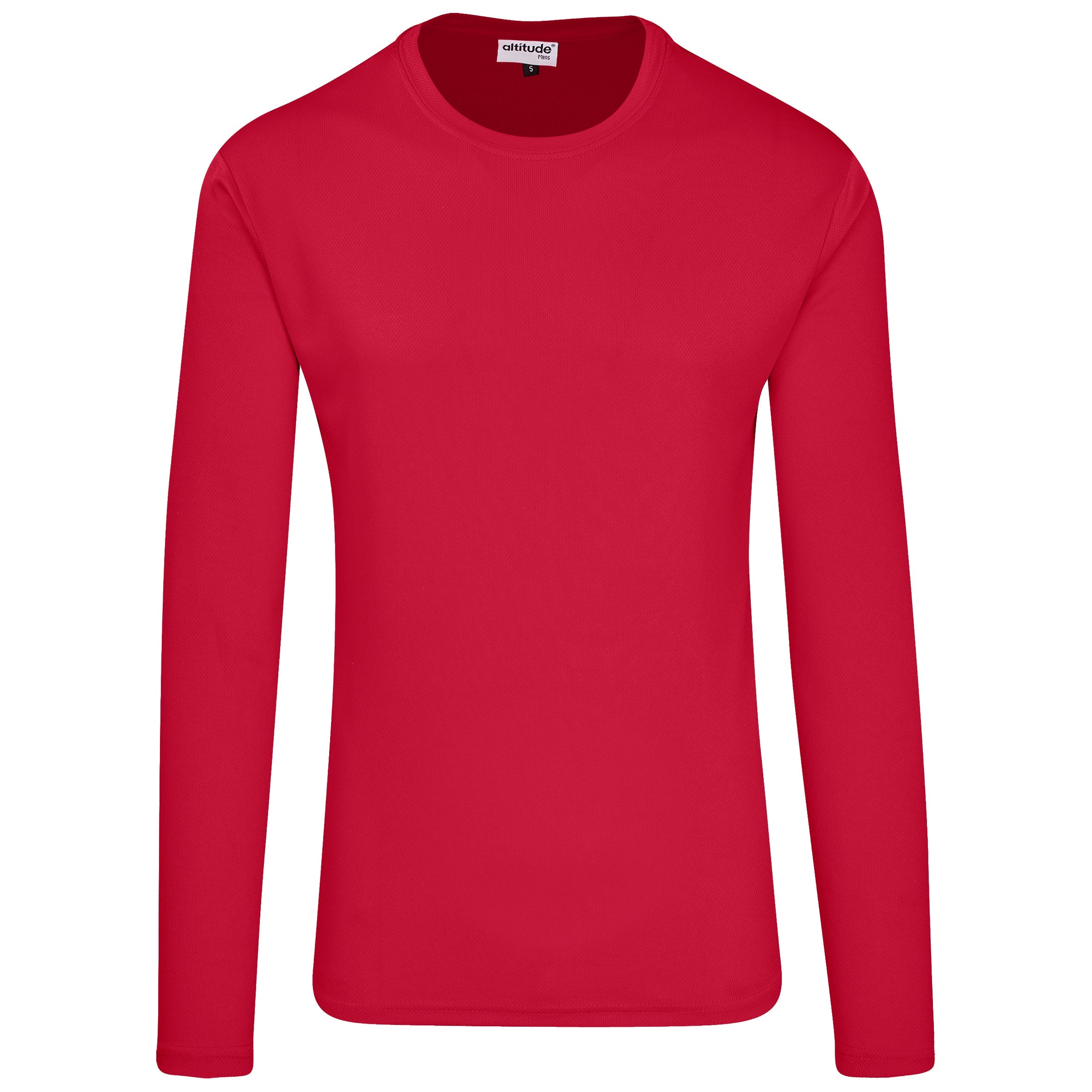 Mens Long Sleeve All Star T-Shirt L / Red / R