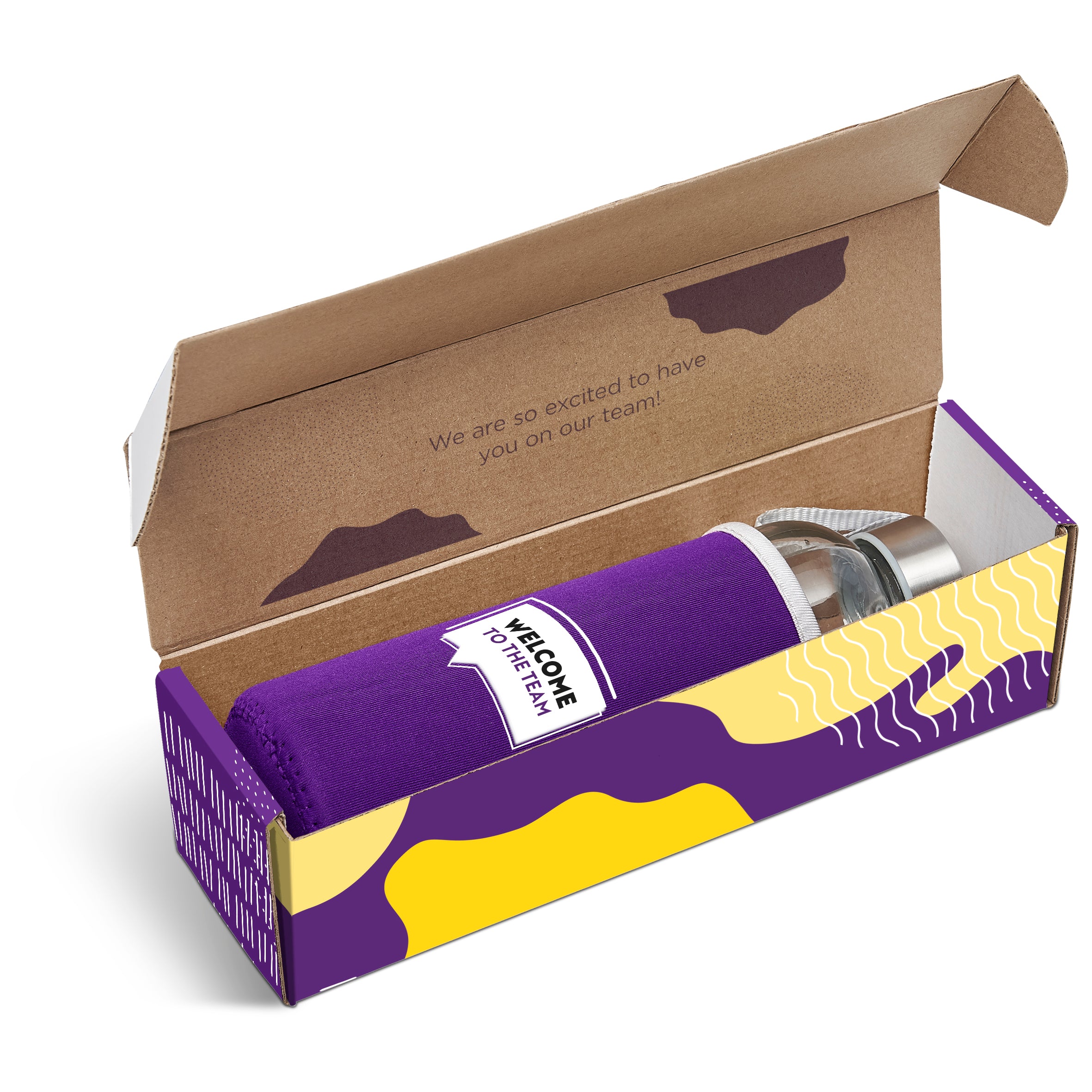 Neo Bottle in Megan Custom Gift Box Purple / P