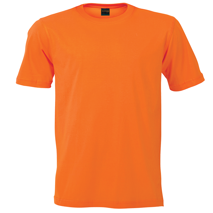 160gsm Creative Crew Round Neck T-Shirt Orange / SML / Regular - T-Shirts