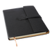 Executive A4 Notebook with Strap Black / STD / Last Buy - Notebooks