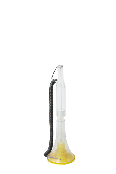 Bottle Shaped Standing Plastic Pen Clear / STD / Last Buy - Writing Instruments