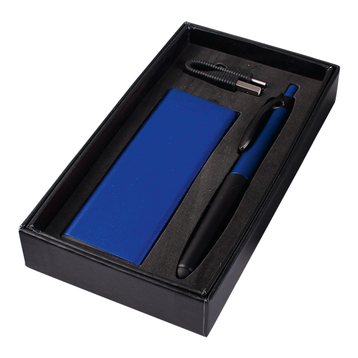 Powerbank and Stylus Pen Gift Set Blue / STD / Last Buy - Technology