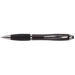 Ballpoint Pen with Rubber Grip and Stylus Black / STD / Regular - Writing Instruments