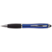 Ballpoint Pen with Rubber Grip and Stylus Blue / STD / Regular - Writing Instruments