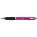 Ballpoint Pen with Rubber Grip and Stylus Pink / STD / Regular - Writing Instruments