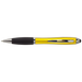 Ballpoint Pen with Rubber Grip and Stylus Yellow / STD / Regular - Writing Instruments