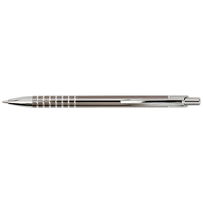 Ring Design Aluminium Ballpoint Pen Light Grey / STD / Last Buy - Writing Instruments