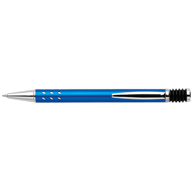 Aluminium Cut Out Design Ballpoint Pen Cobalt / STD / Last Buy - Writing Instruments