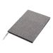 A5 Melange Notebook With Front Pocket Grey / STD / Last Buy - Notebooks