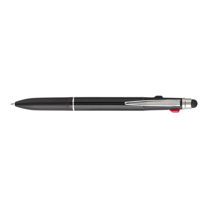 Multi Coloured Aluminium Ballpoint Pen Black / STD / Last Buy - Writing Instruments