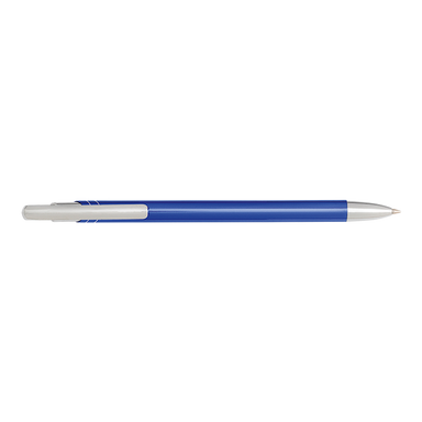Aluminium Ballpoint Pen With Silver Clip Blue / STD / Last Buy - Writing Instruments