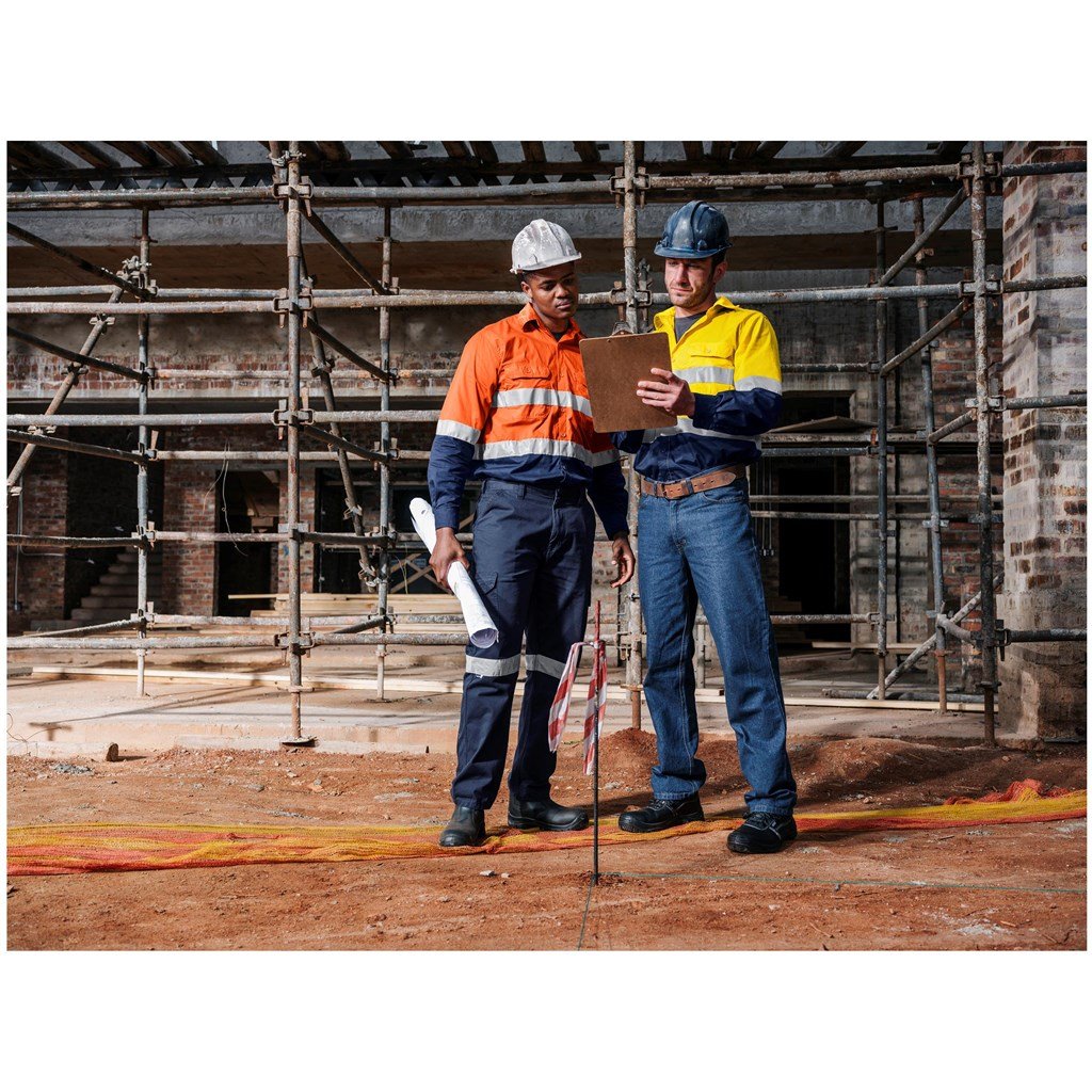 Vented Two-Tone Reflective Work Shirt