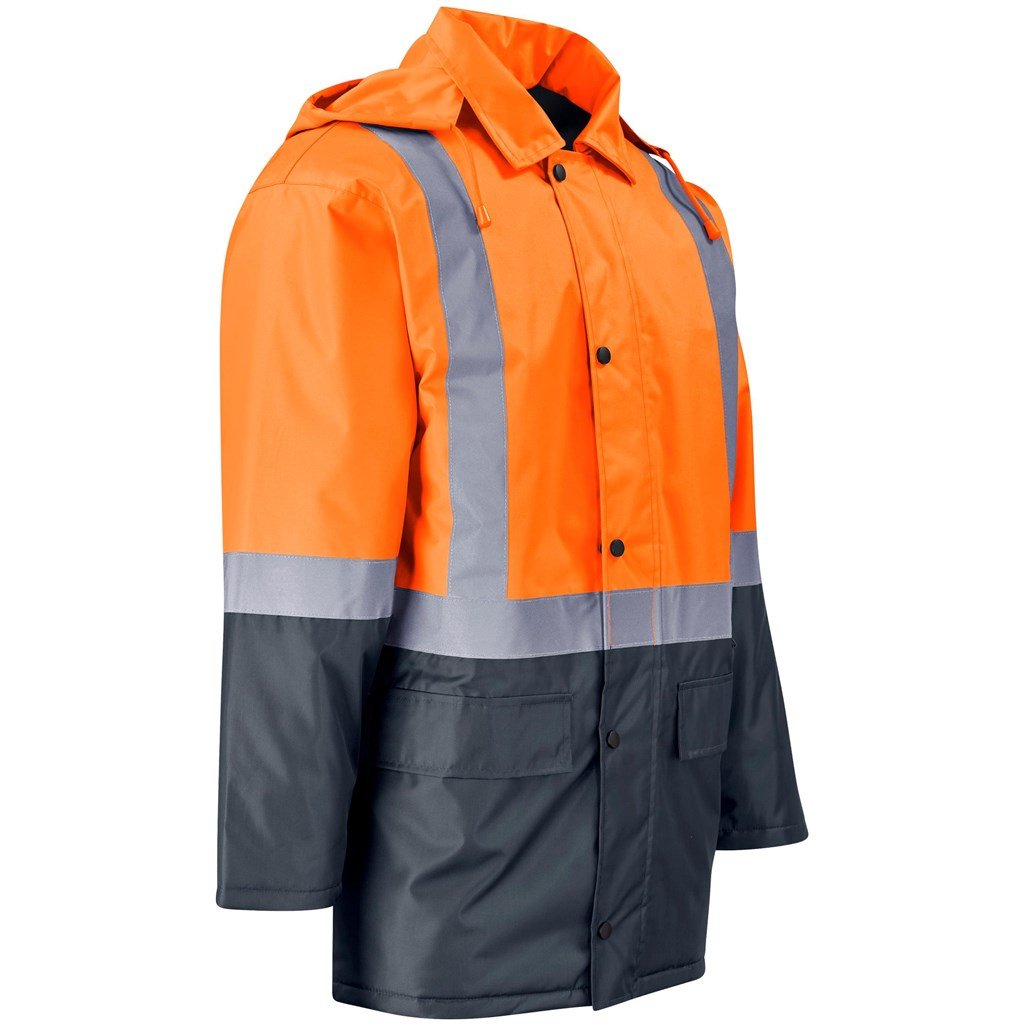 Padded Two-Tone High Visibility Reflective Jacket