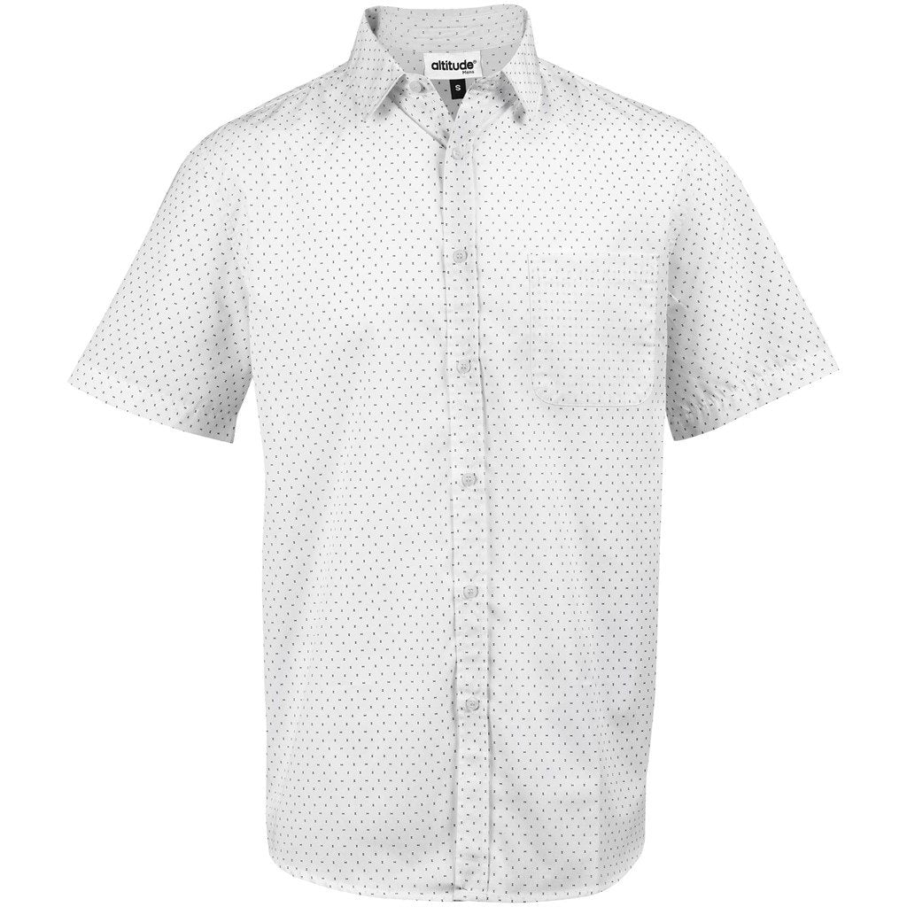 Mens Short Sleeve Duke Shirt  - White