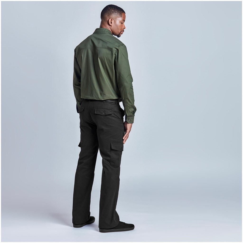 Mens Cargo Pants - Natural