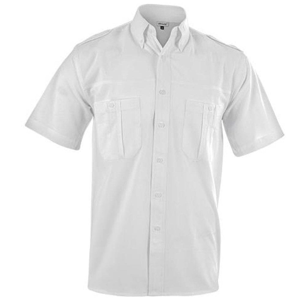 Tracker Short Sleeve Shirt  - White