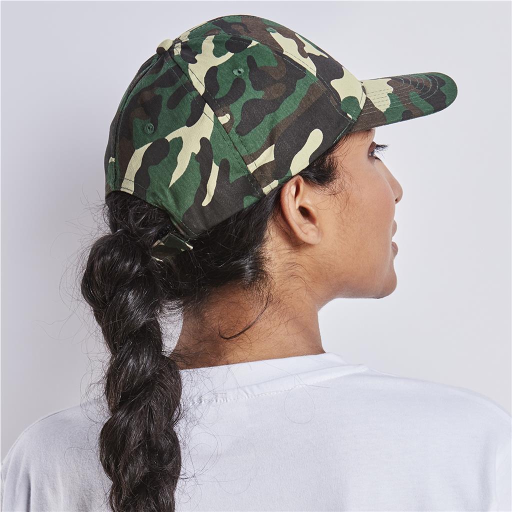 Wilderness Camouflage Cap - 6 Panel