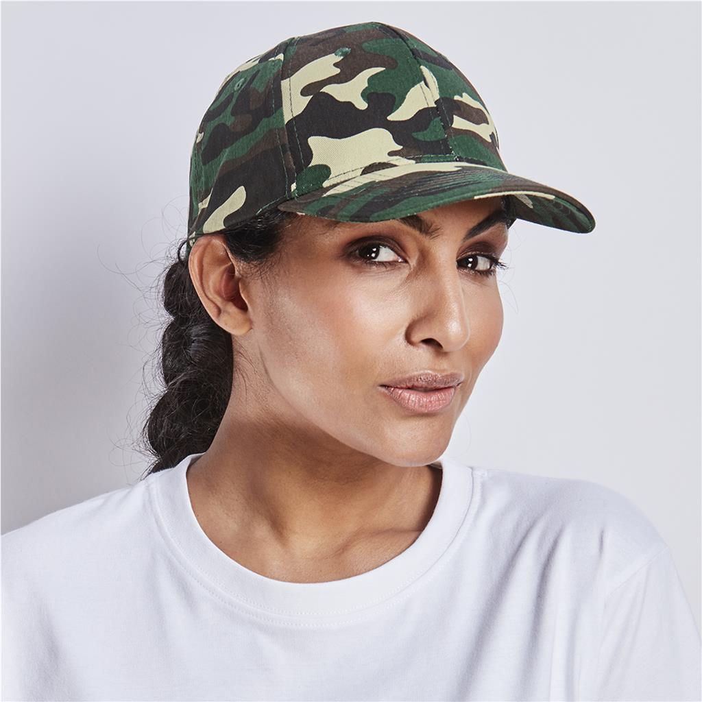 Wilderness Camouflage Cap - 6 Panel