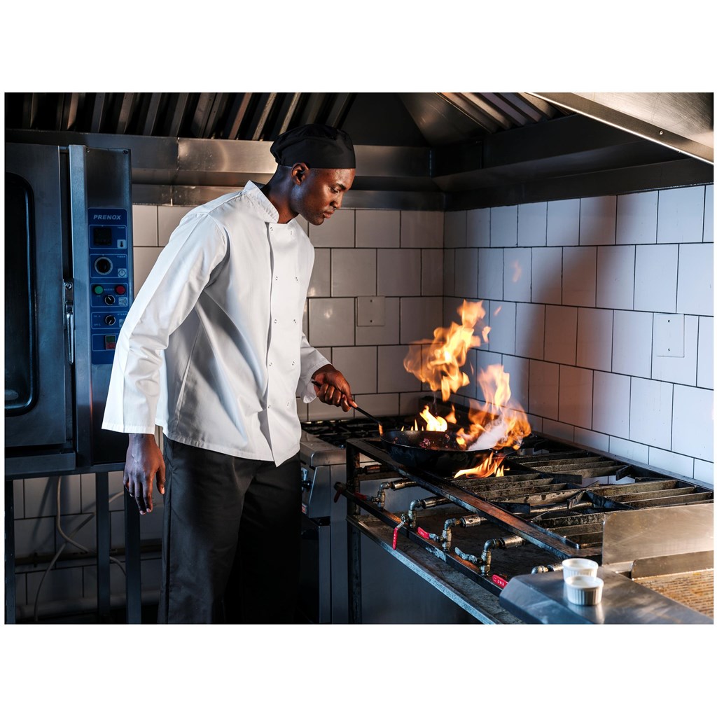 Unisex Long Sleeve Zesty Chef Jacket