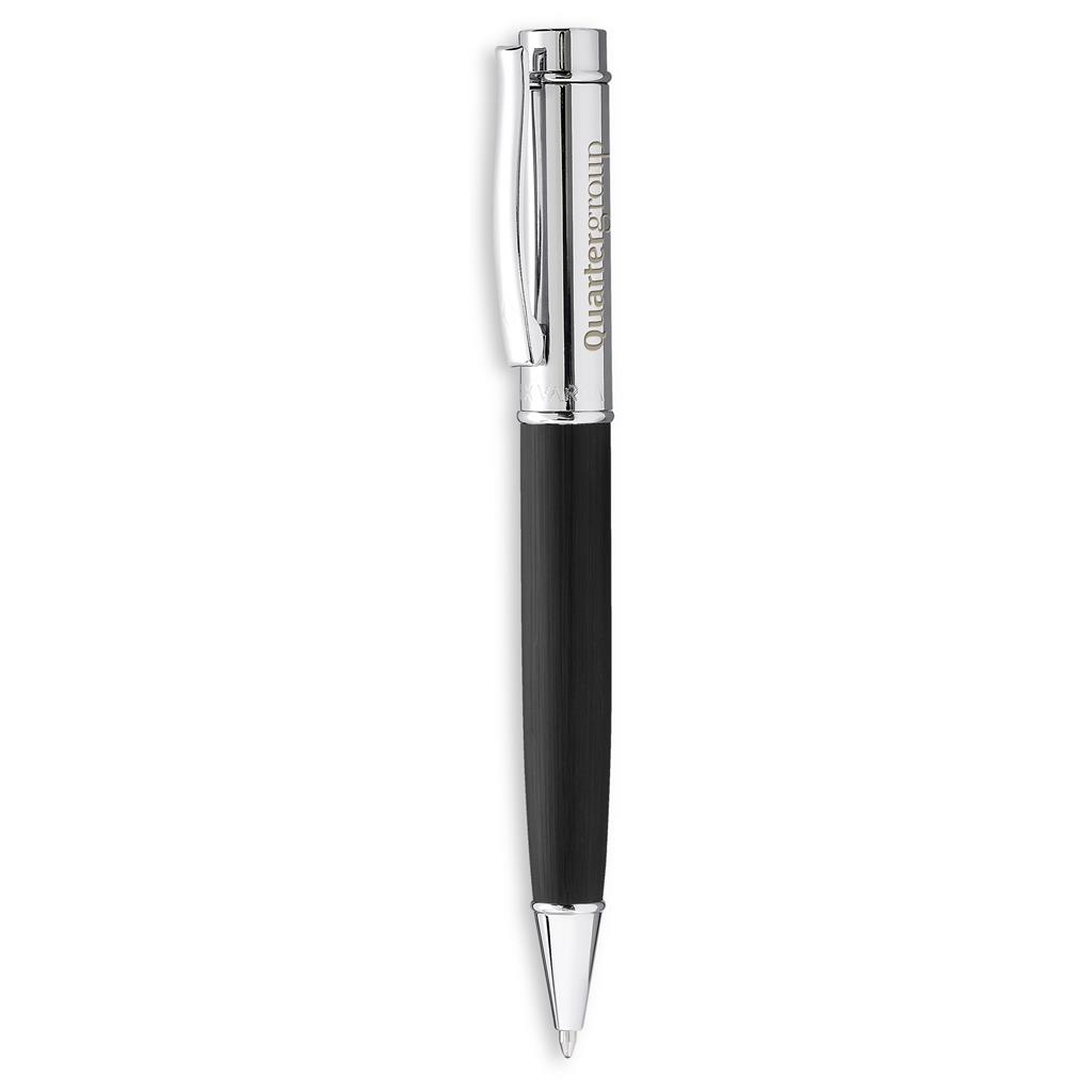 Volans Ball Pen & Rollerball Set  - Black
