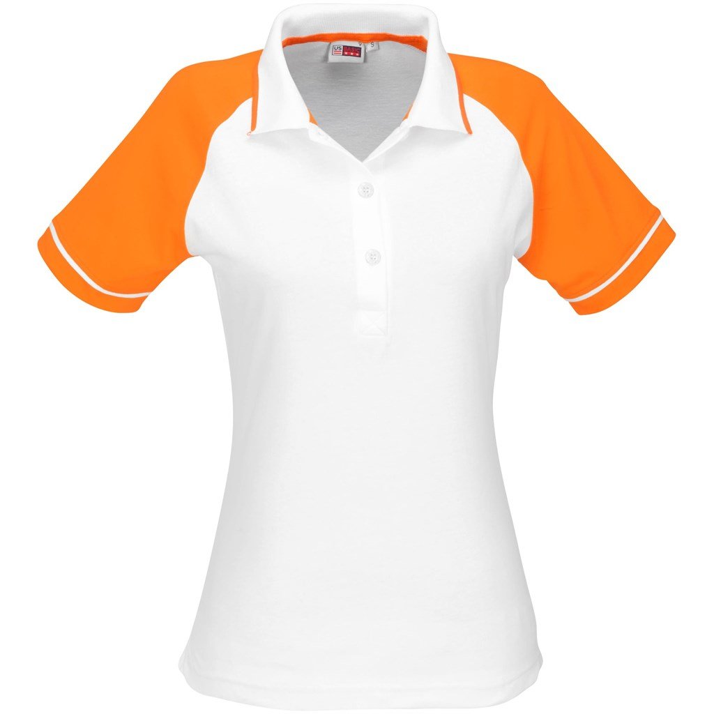 Ladies Sydney Golf Shirt  - Orange