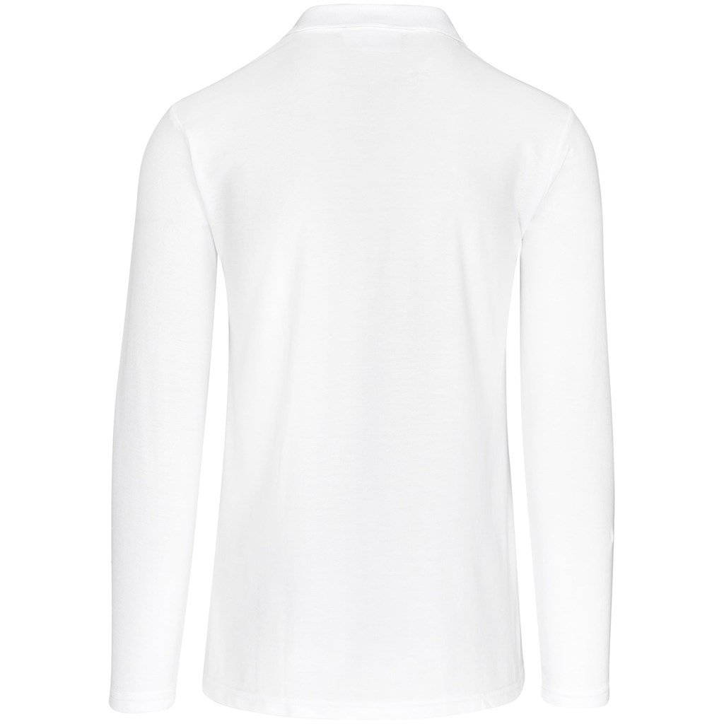 Mens Long Sleeve Elemental Golf Shirt